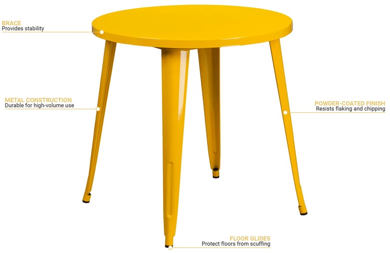 Flash Furniture CH5109029YL Features