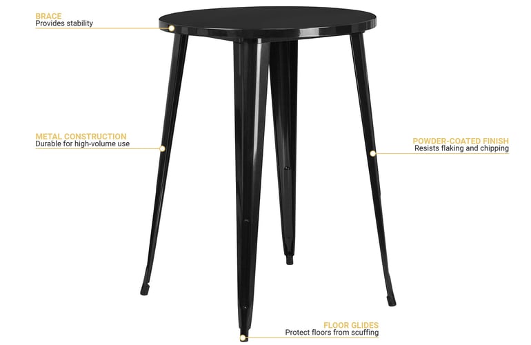Flash Furniture CH5109040BK Features