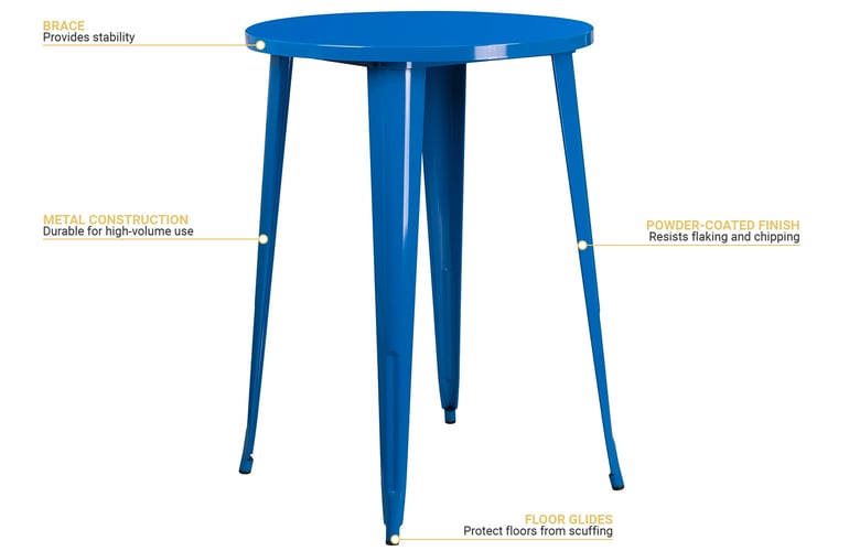 Flash Furniture CH5109040BL Features