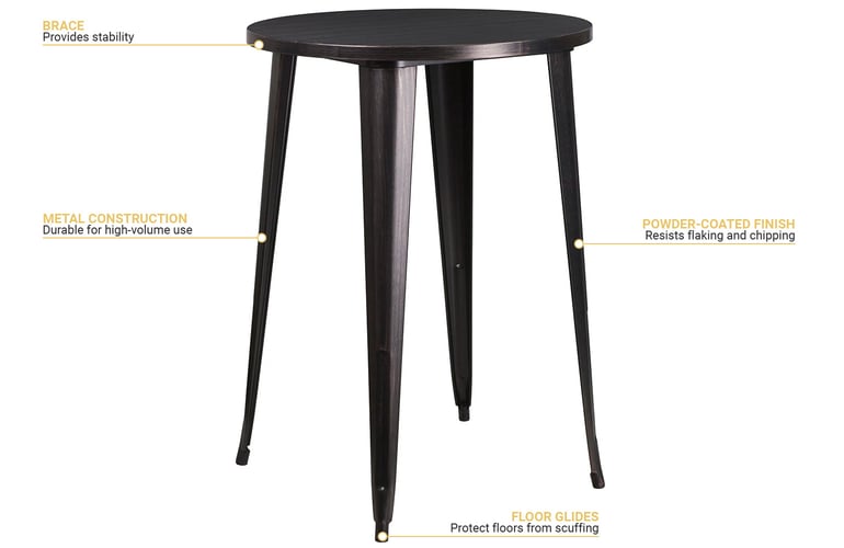 Flash Furniture CH5109040BQ Features