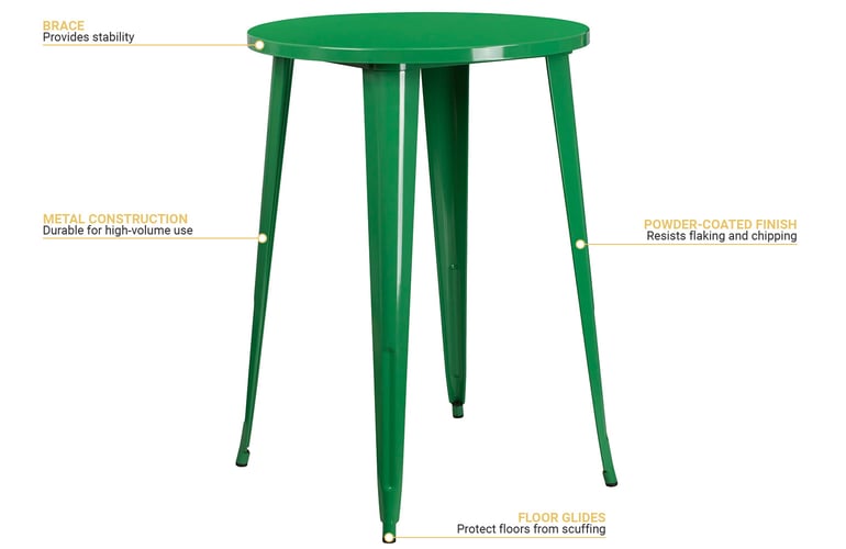 Flash Furniture CH5109040GN Features