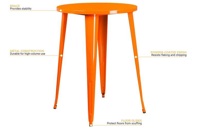 Flash Furniture CH5109040OR Features