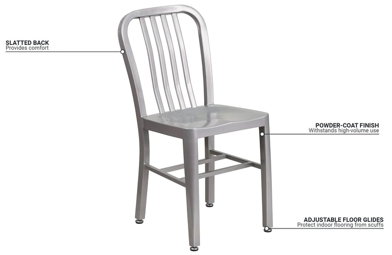 Flash Furniture CH6120018SIL Features