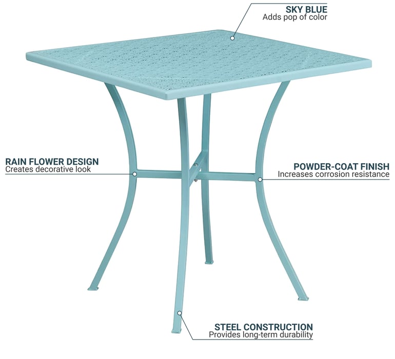 Flash Furniture CO5SKY Features