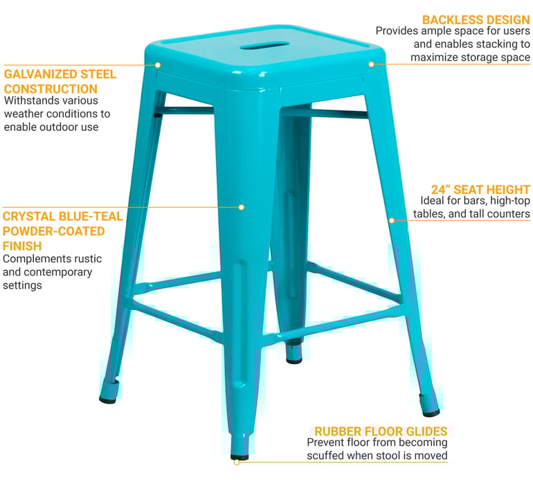 Flash Furniture ETBT350324CB Features