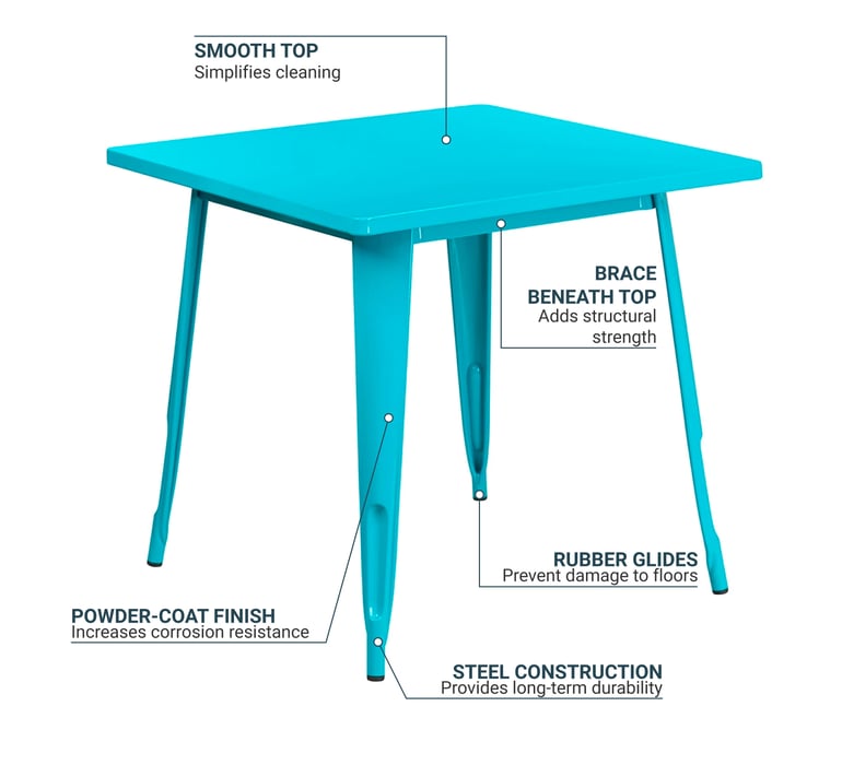 Flash Furniture ETCT0021CB Features