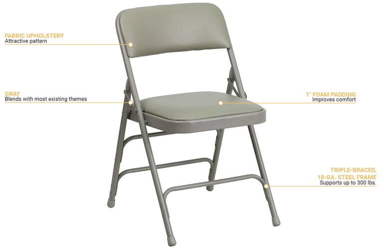 Flash Furniture HAMC309AVGY Features
