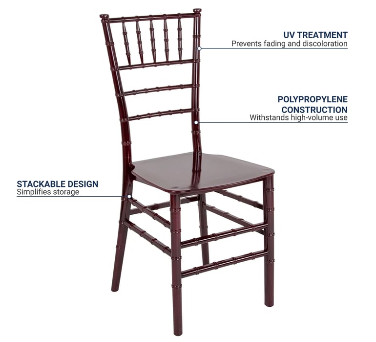 Flash Furniture LEMAHOGANYM Features