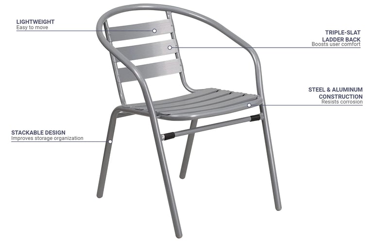 Flash Furniture TLH017C Features