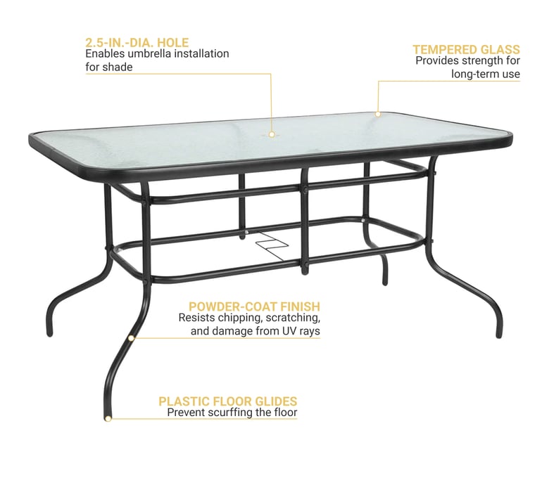 Flash Furniture TLH089 Features