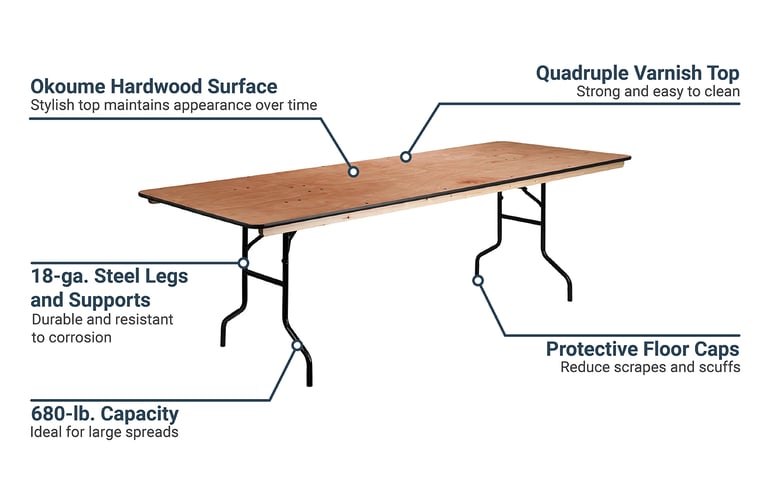 Flash Furniture XA3696P Features