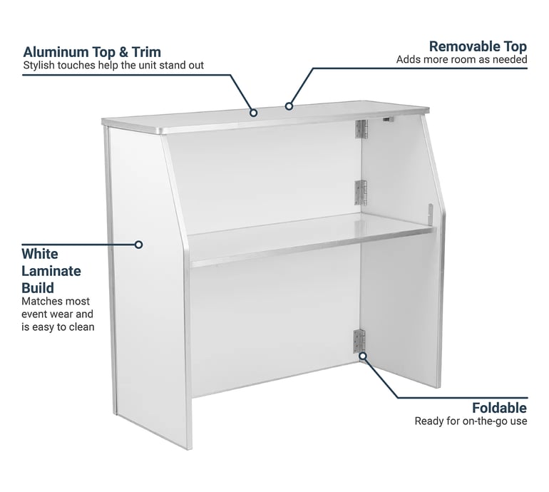 Flash Furniture XAB48WH Features