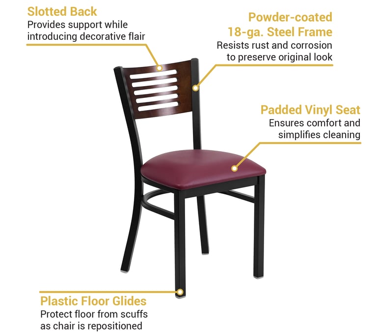 Flash Furniture XDG6G5BWALBURV Features