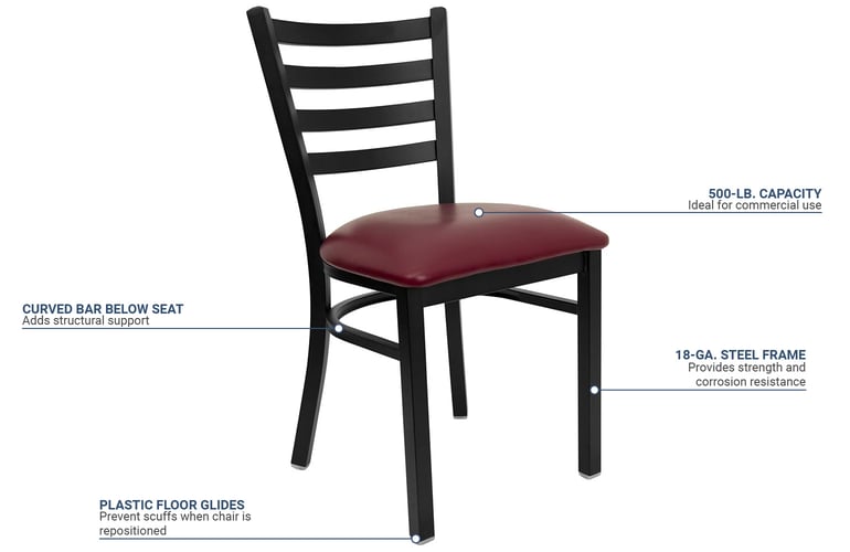 Flash Furniture XUDG694BLADBURVG Features