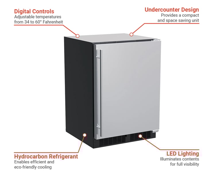 Marvel  MLRF224SS01A Features