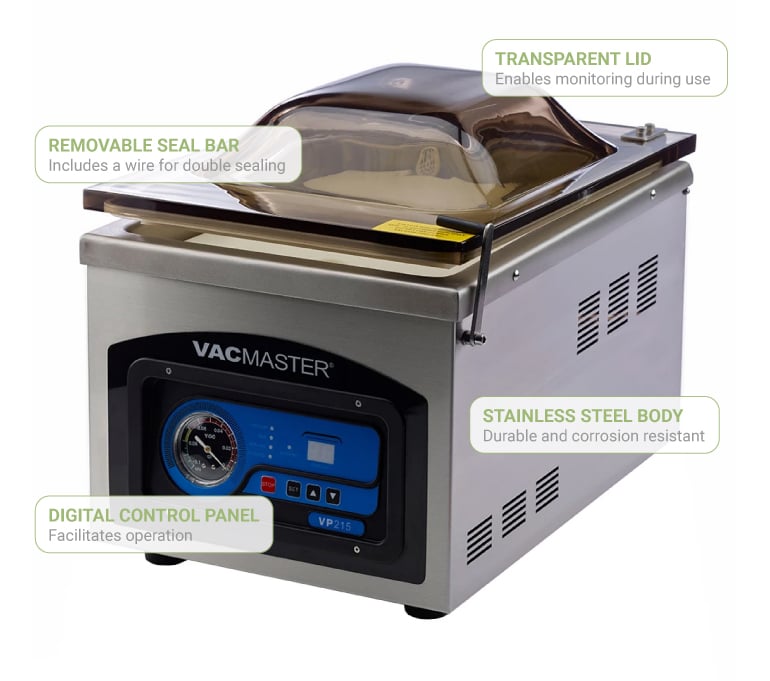 VacMaster vp215 Features