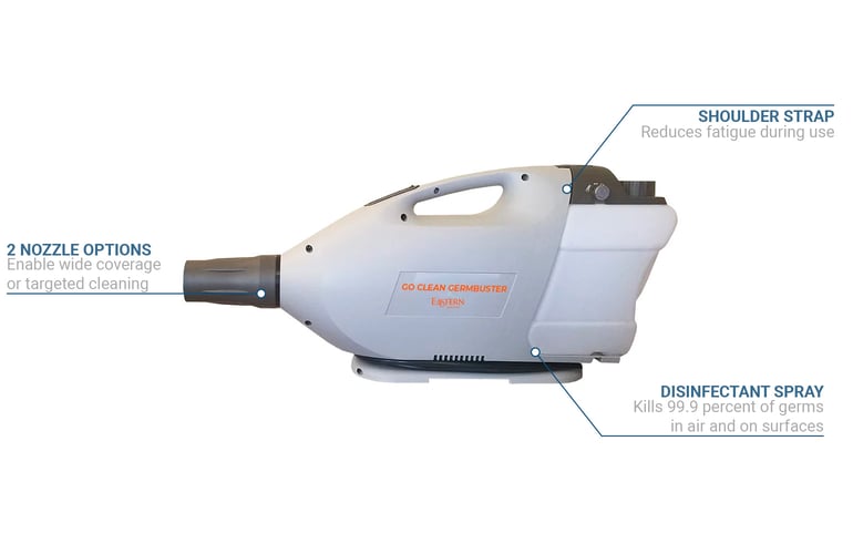 Eastern Tabletop 3500 Go Clean Germbuster© ULV Fogger & Mister w