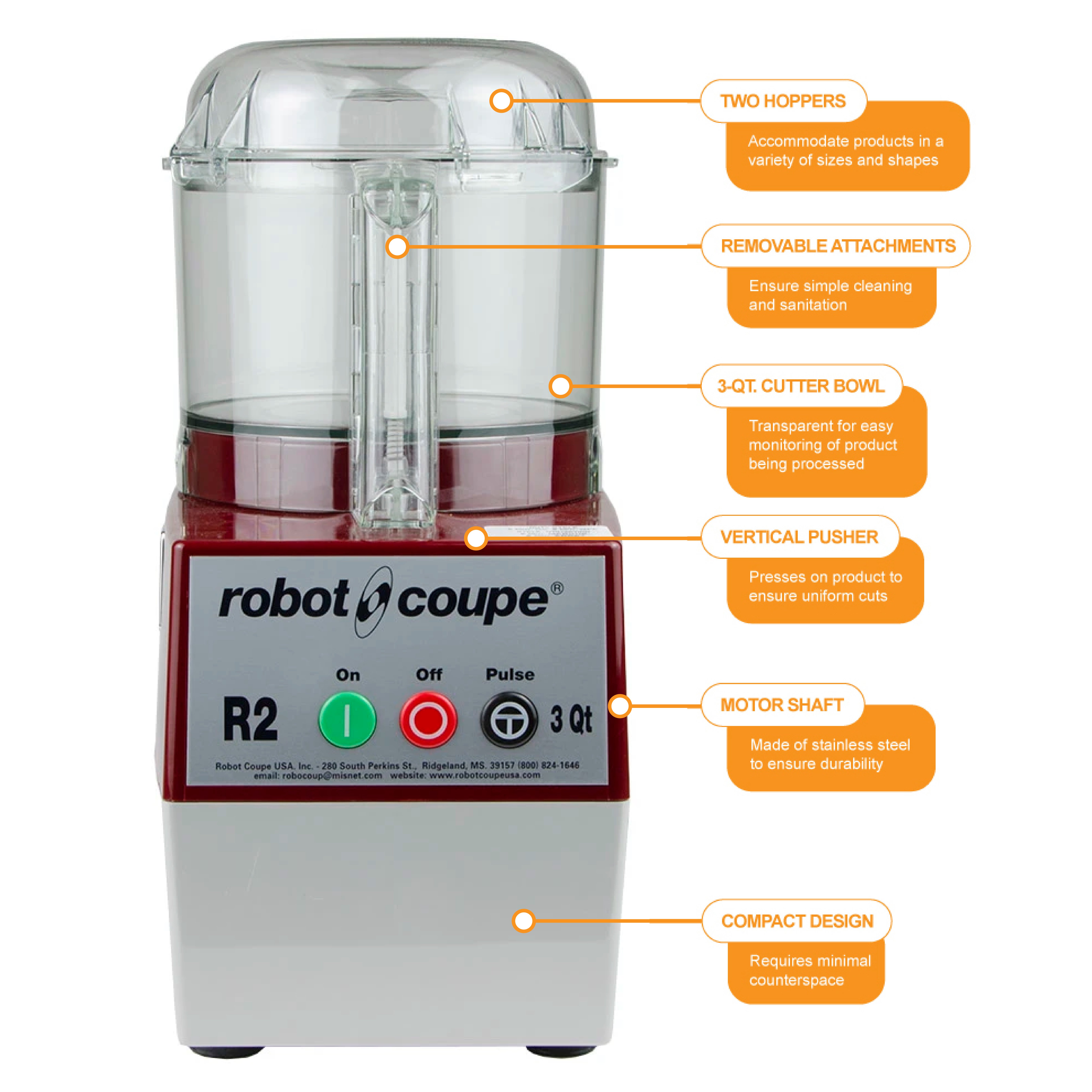 Robot Coupe R2n Clr Parts