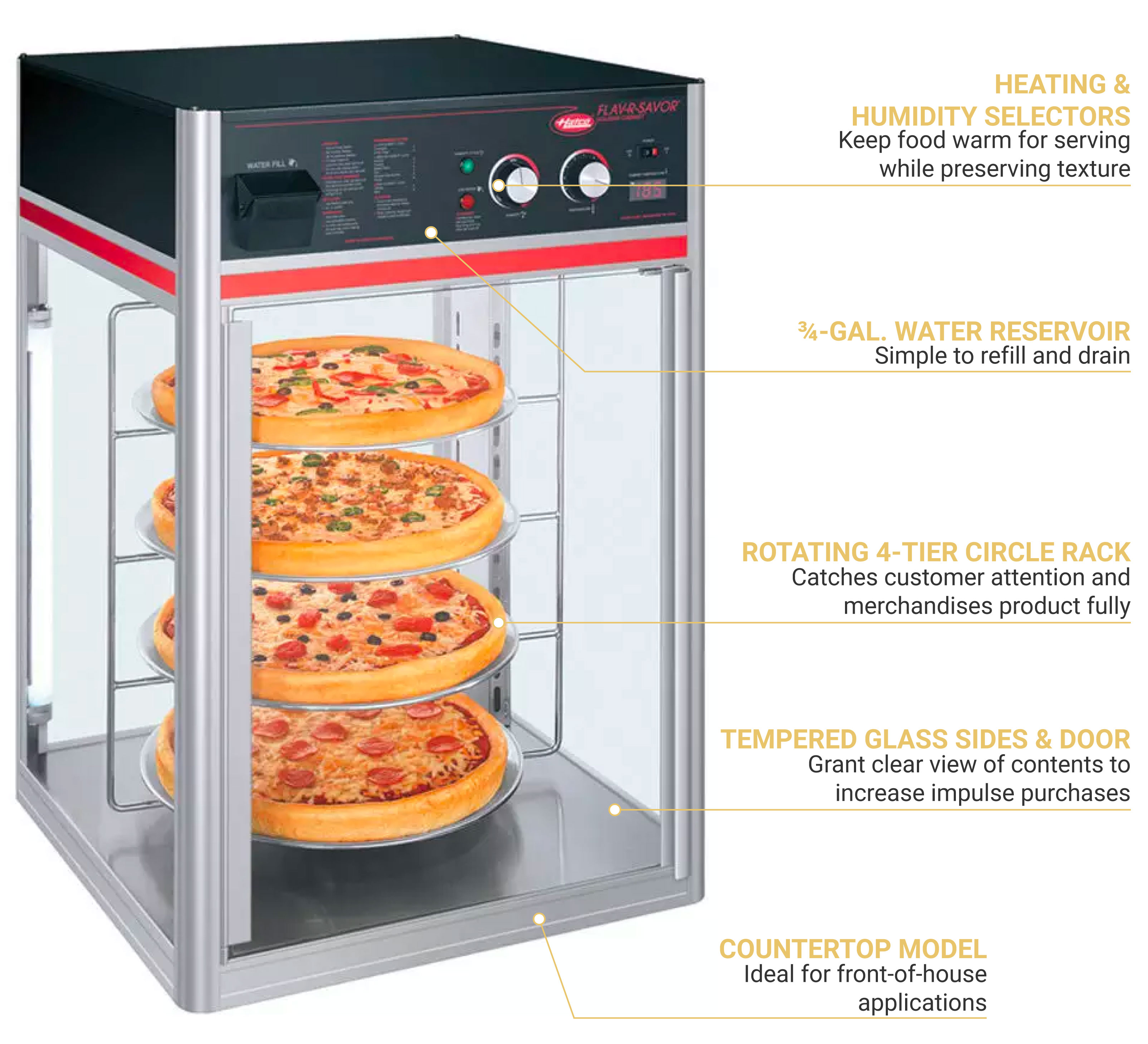 Hatco FSDT1 Features