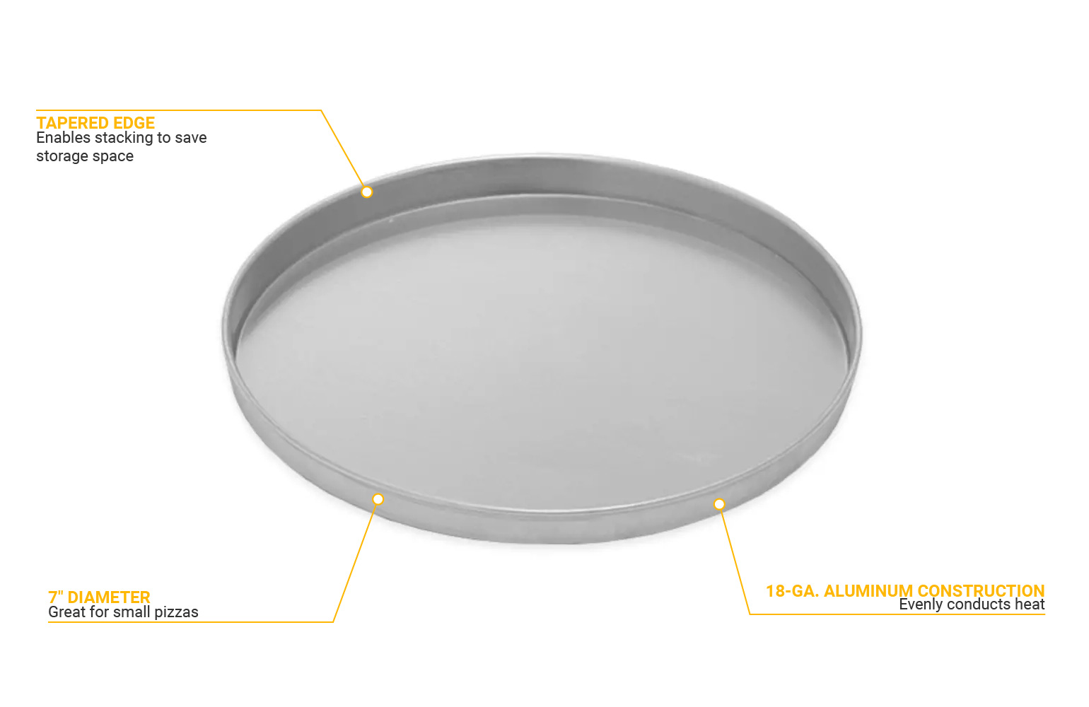 American Metalcraft A4007 Features