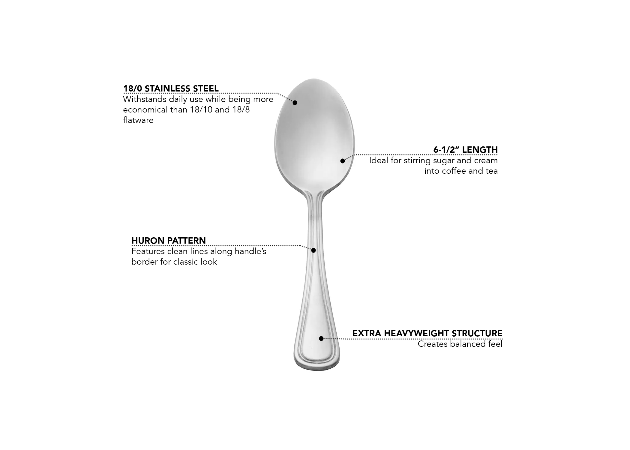 World Tableware 164001 Features