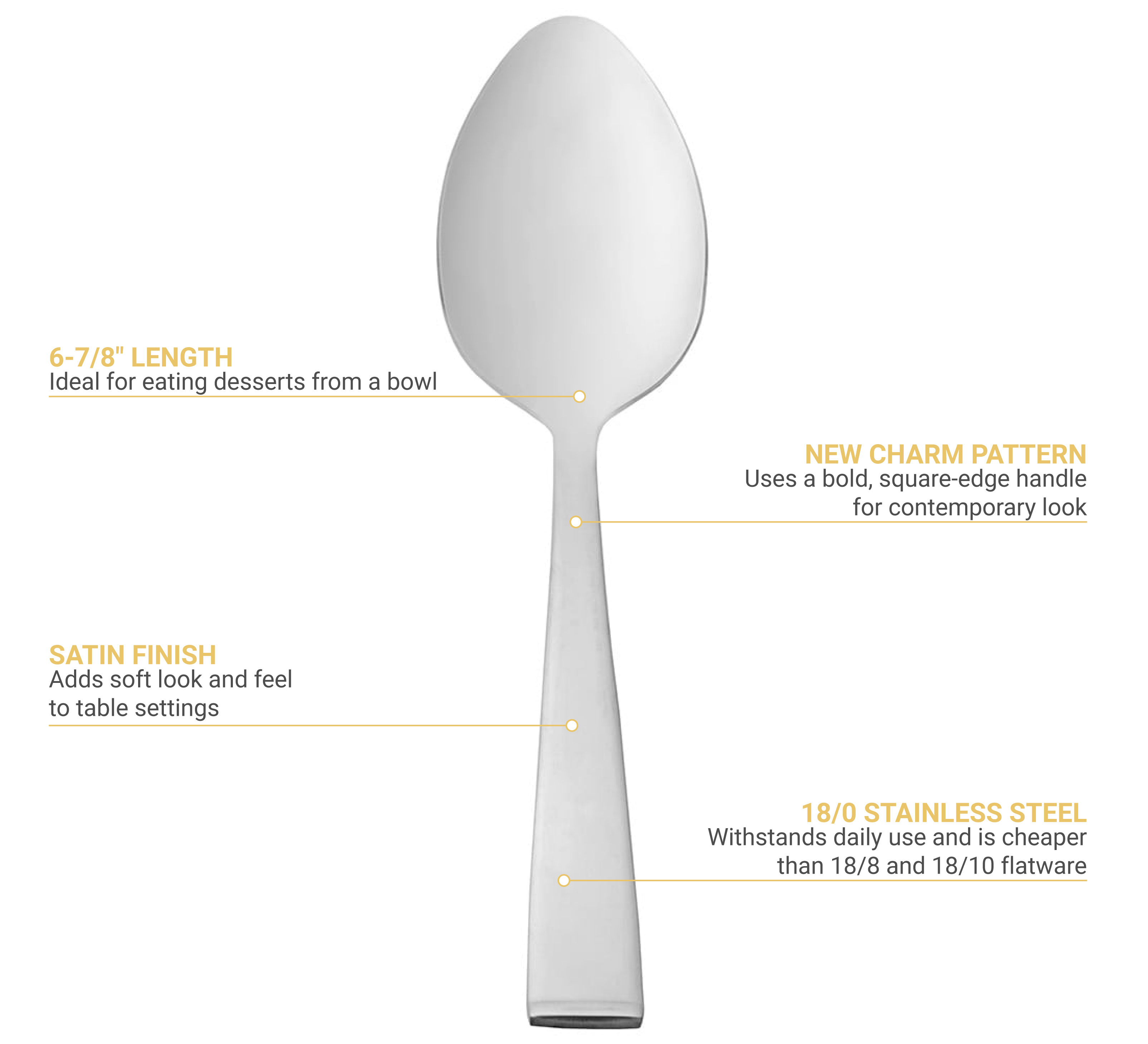 World Tableware 858002 Features