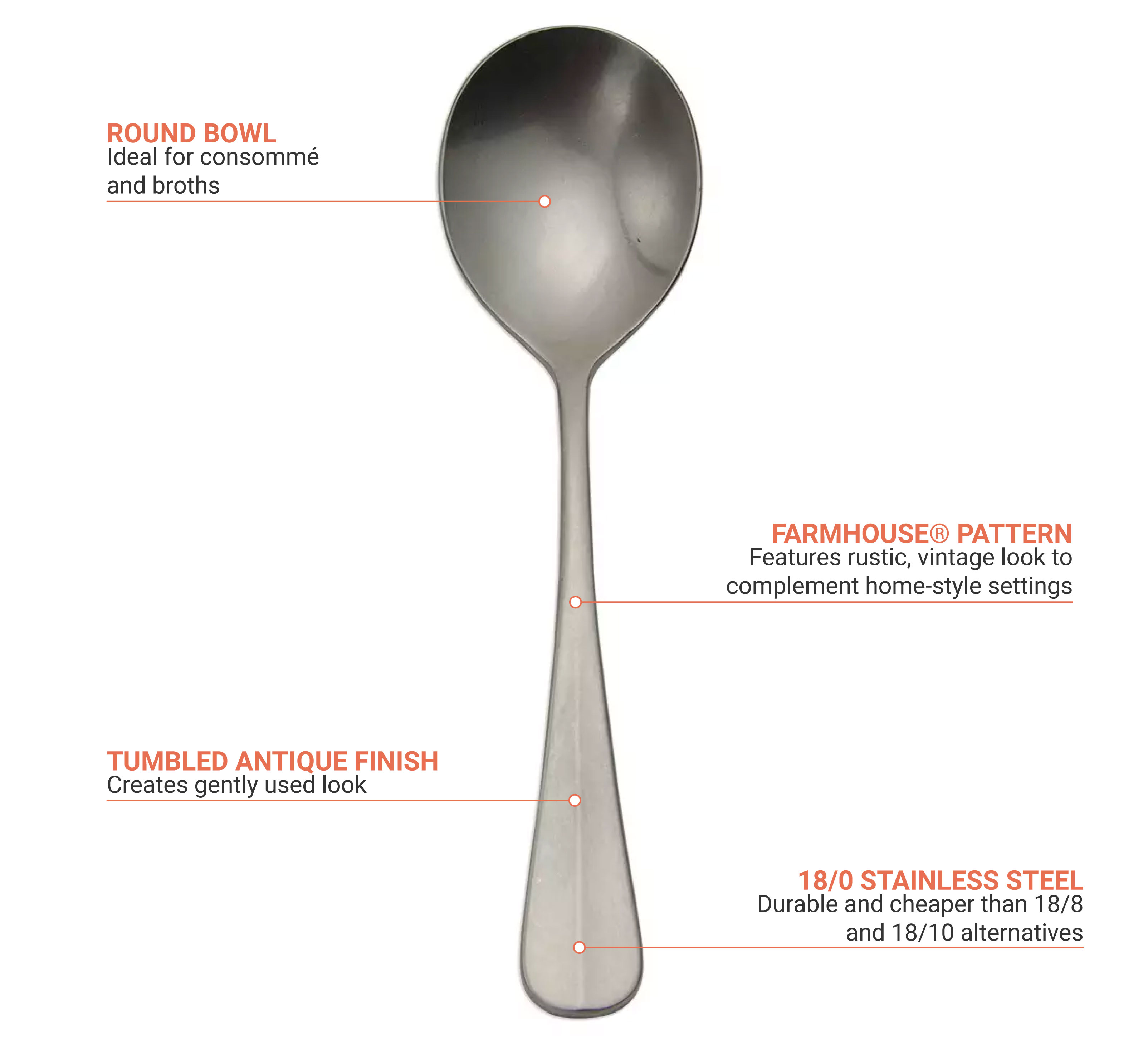 World Tableware 998004 Features