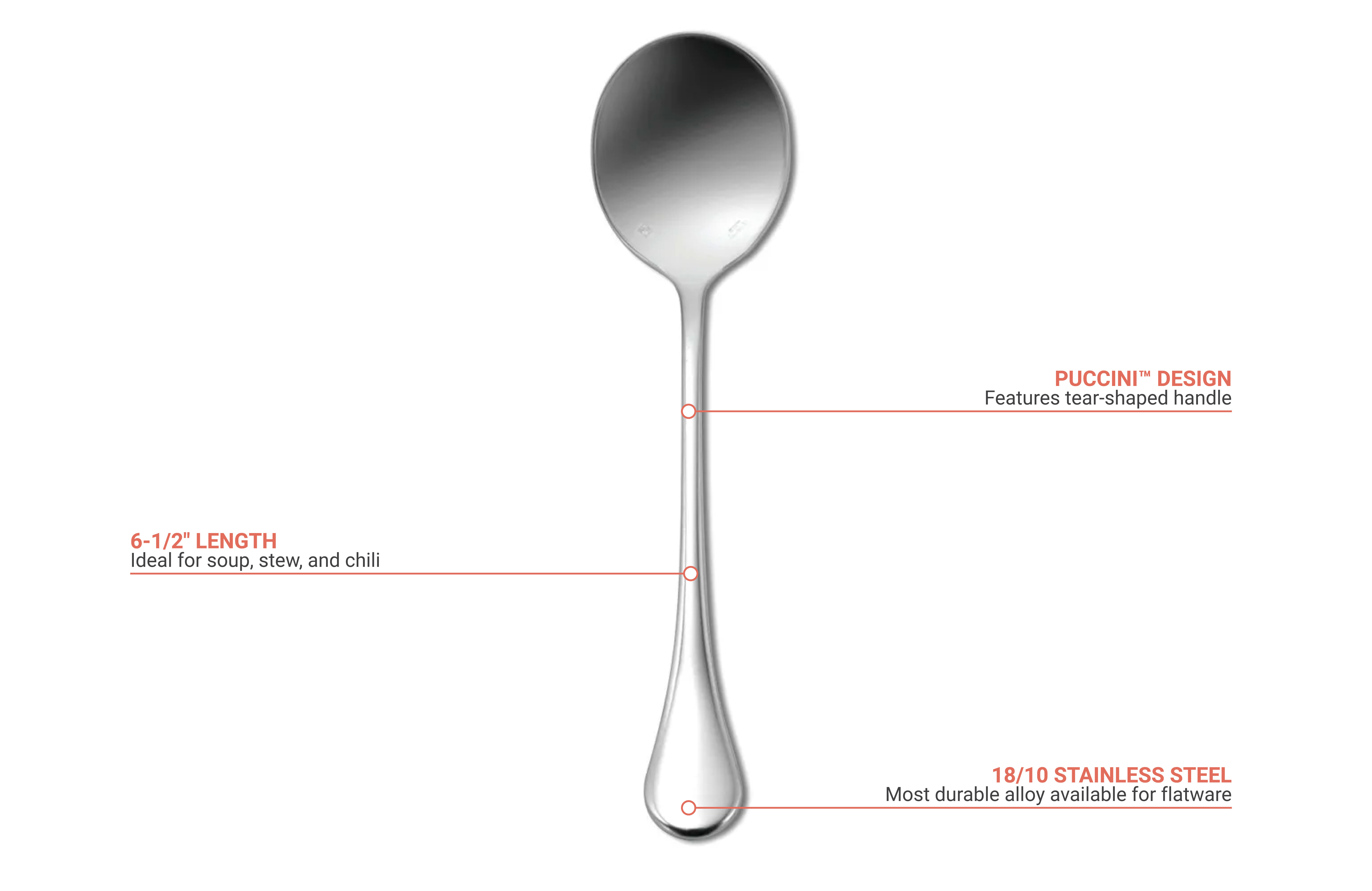 Oneida T030SRBF Features