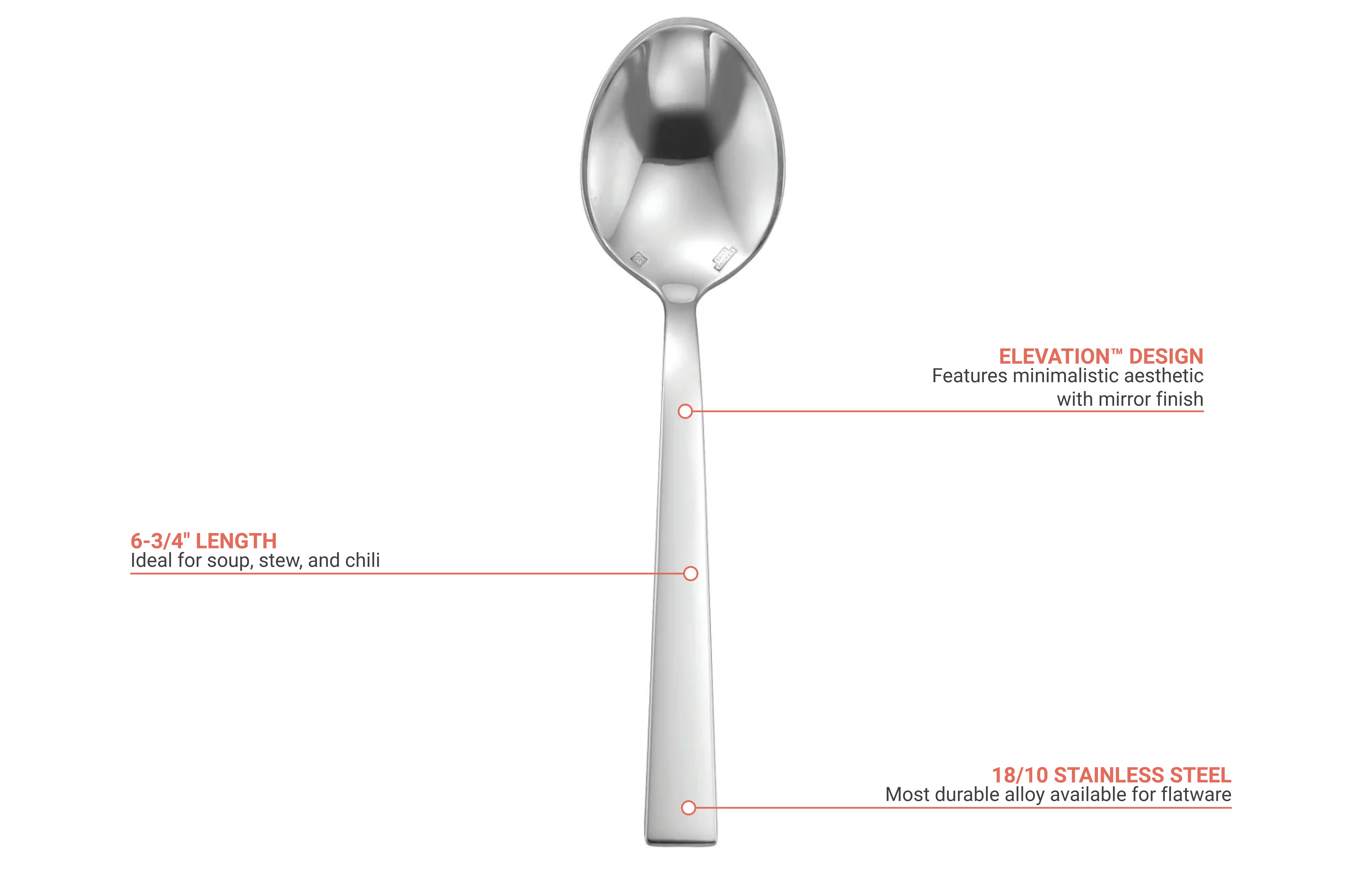 Oneida T283SRBF Features